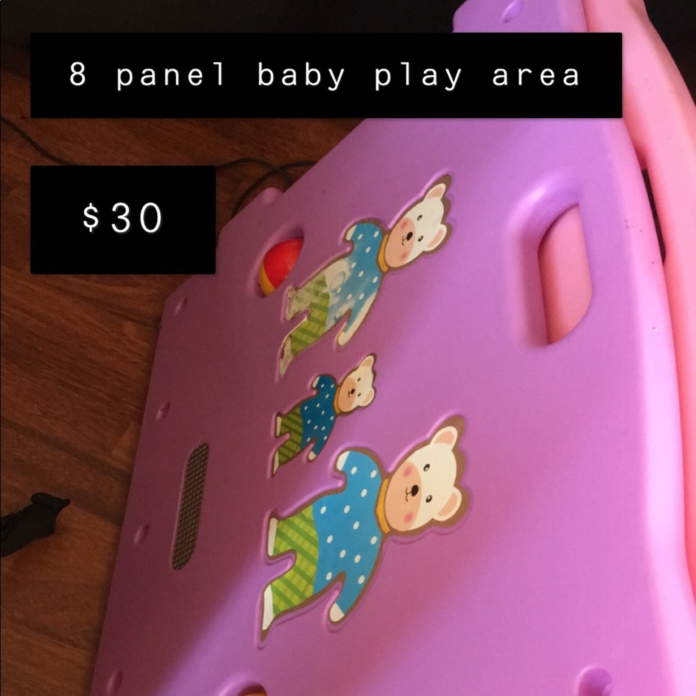 8 Panel Baby Gate